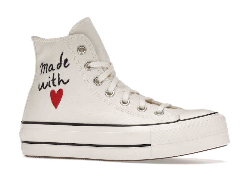 Converse Chuck Taylor All Star Lift Hi Made With Love (Women's)