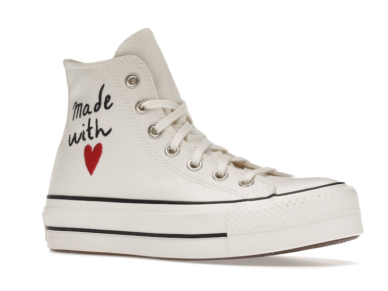 Converse Chuck Taylor All Star Lift Hi Made With Love (Women's)