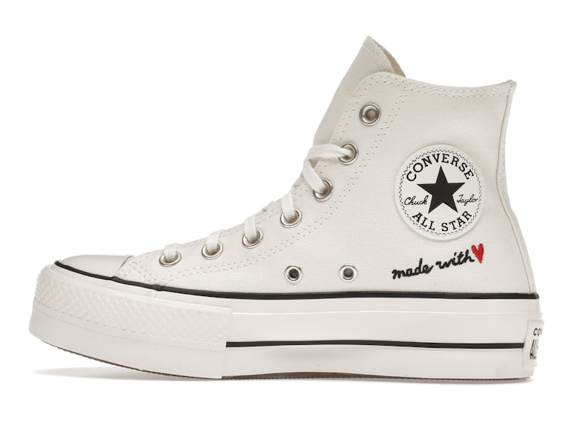 Converse Chuck Taylor All Star Lift Hi Made With Love (Women's)