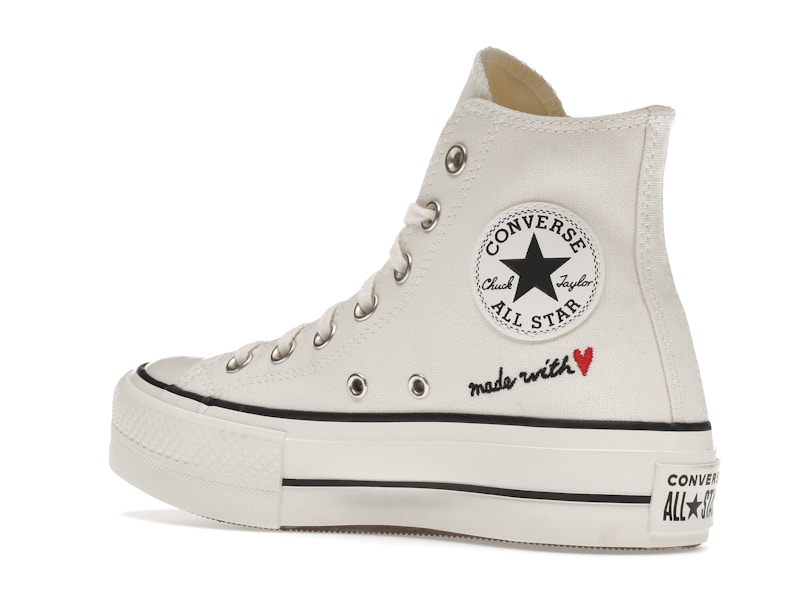 Converse Chuck Taylor All Star Lift Hi Made With Love (Women's)