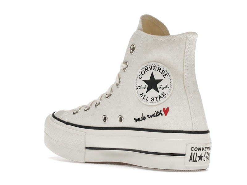 Converse Chuck Taylor All Star Lift Hi Made With Love (Women's)