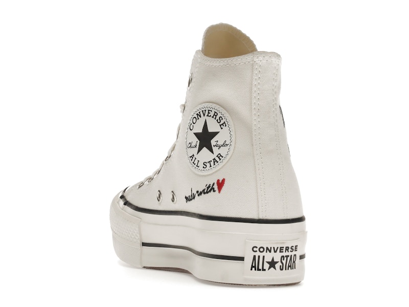 Converse Chuck Taylor All Star Lift Hi Made With Love (Women's)