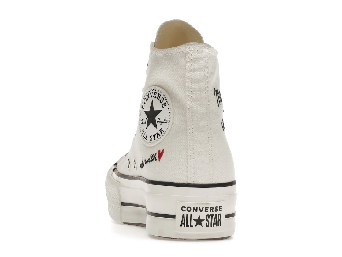 Converse Chuck Taylor All Star Lift Hi Made With Love (Women's)
