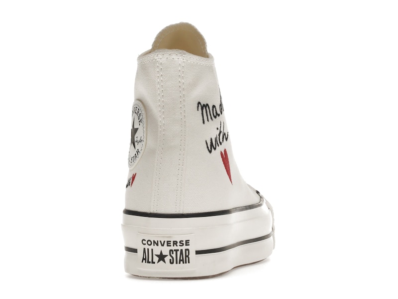 Converse Chuck Taylor All Star Lift Hi Made With Love (Women's)