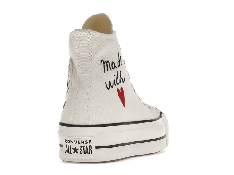 Converse Chuck Taylor All Star Lift Hi Made With Love (Women's)