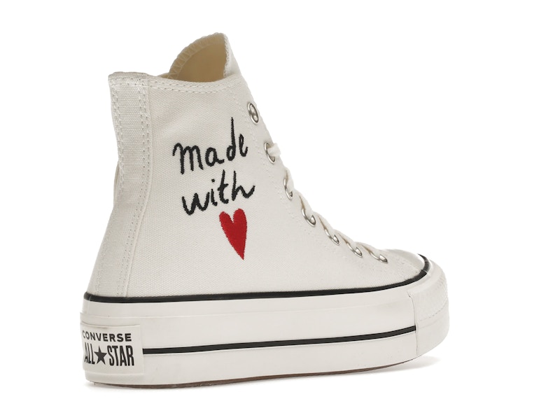 Converse Chuck Taylor All Star Lift Hi Made With Love (Women's)