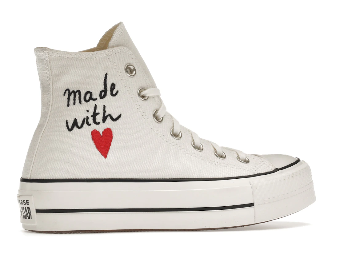 Converse Chuck Taylor All Star Lift Hi Made With Love (Women's)