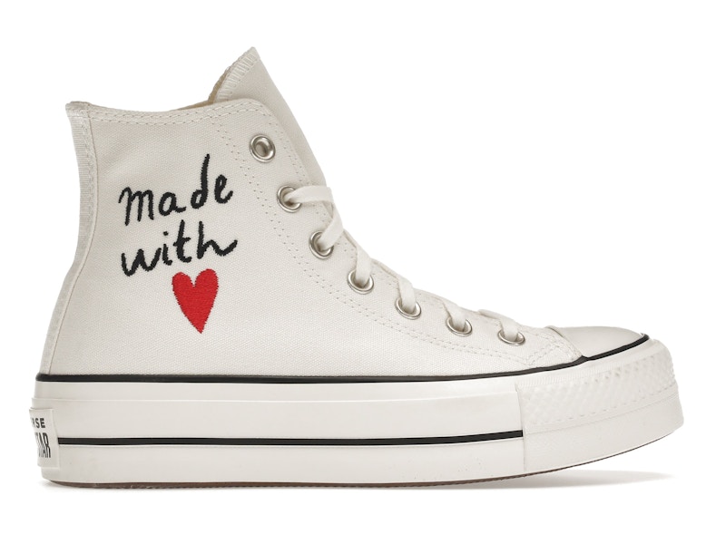 Converse Chuck Taylor All Star Lift Hi Made With Love (Women's)