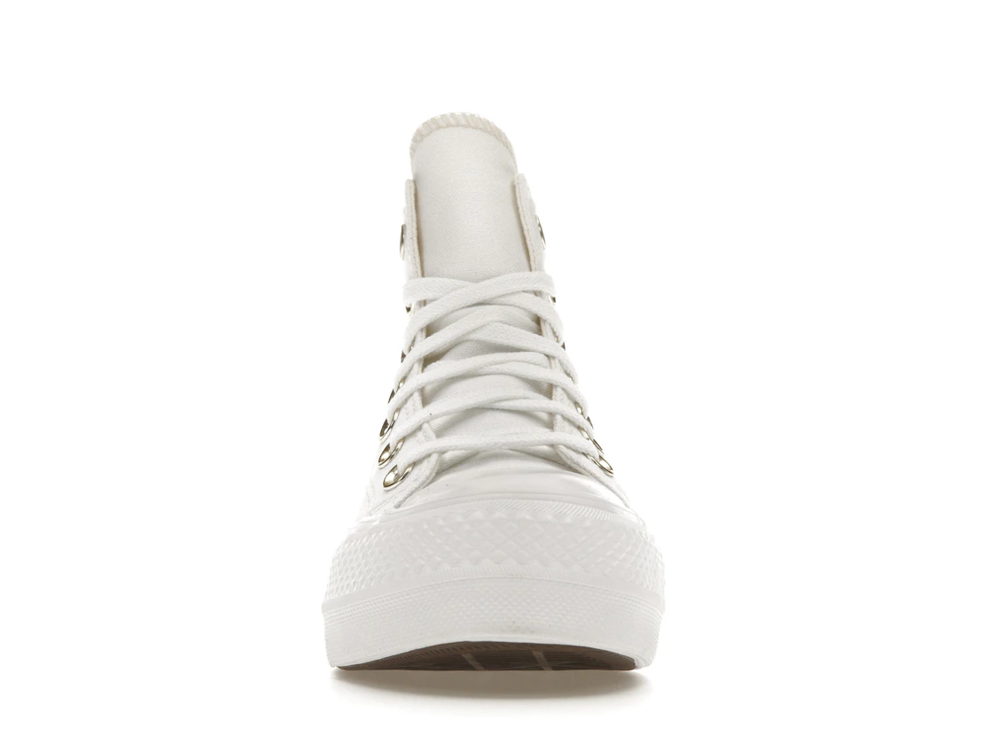 Converse Chuck Taylor All Star Lift Platform Elevated White Gold