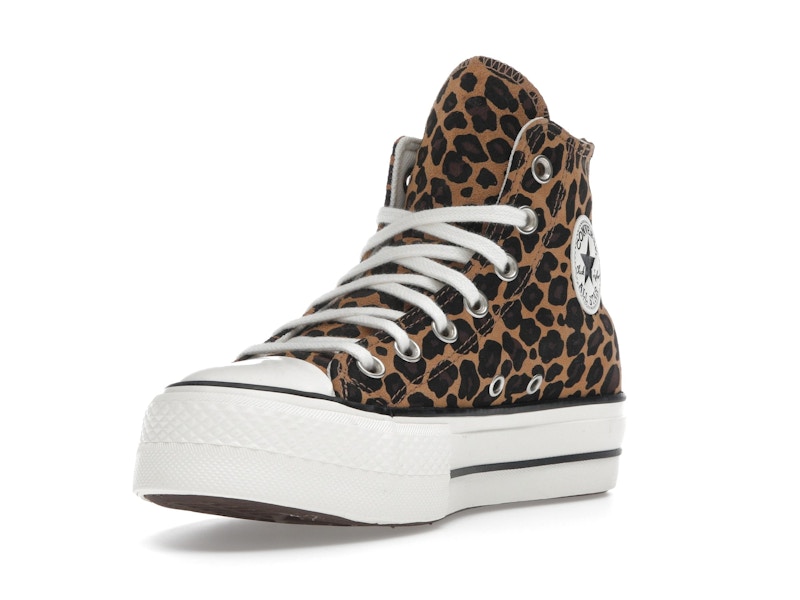 Converse Chuck Taylor All Star Lift Platform Hi Leopard Suede (Women's)