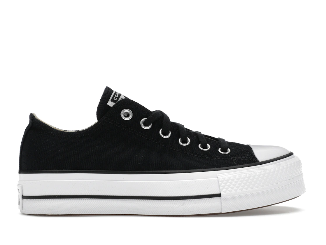 Converse Chuck Taylor All Star Lift Platform Low Black White (Women's)