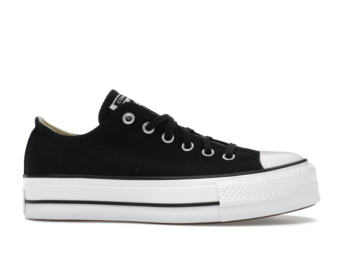 Converse Chuck Taylor All Star Lift Platform Low Black White (Women's)
