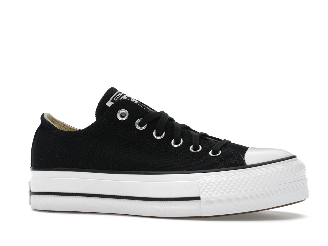 Converse Chuck Taylor All Star Lift Platform Low Black White (Women's)