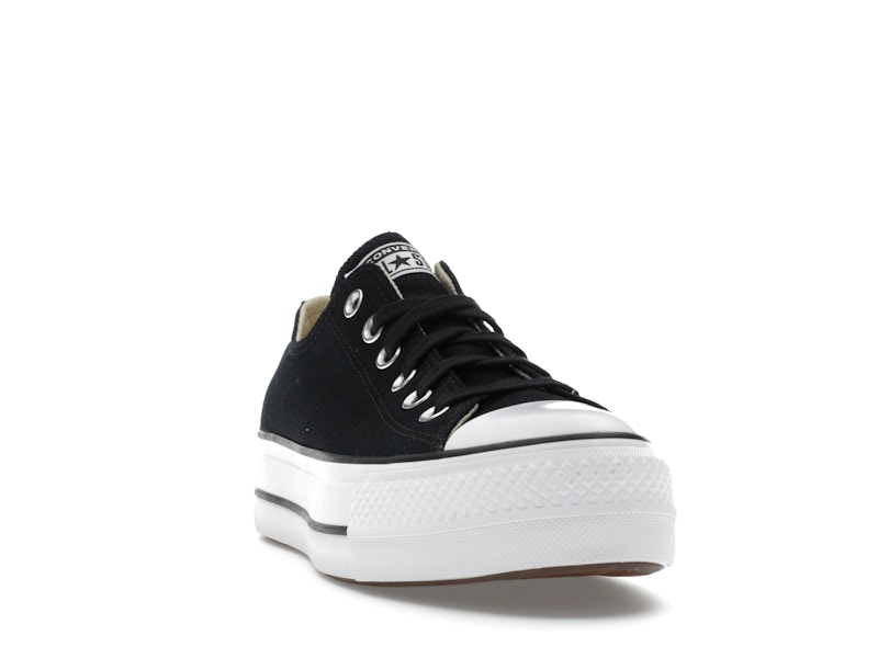 Converse Chuck Taylor All Star Lift Platform Low Black White (Women's)