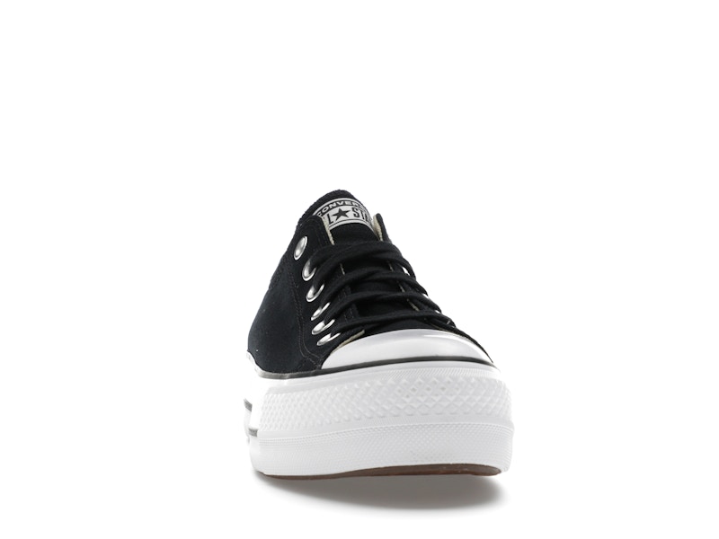 Converse Chuck Taylor All Star Lift Platform Low Black White (Women's)