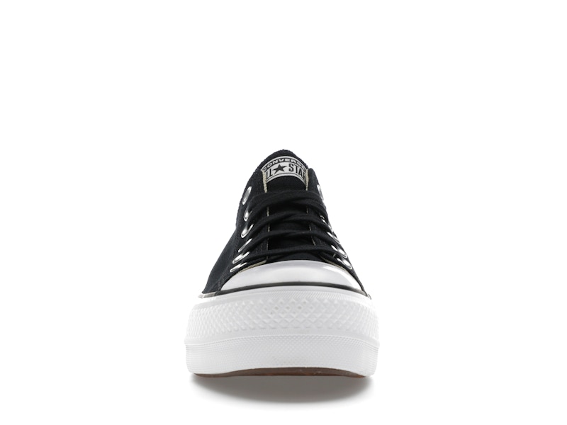 Converse Chuck Taylor All Star Lift Platform Low Black White (Women's)