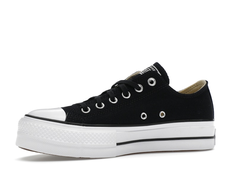 Converse Chuck Taylor All Star Lift Platform Low Black White (Women's)