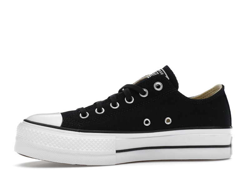 Converse Chuck Taylor All Star Lift Platform Low Black White (Women's)