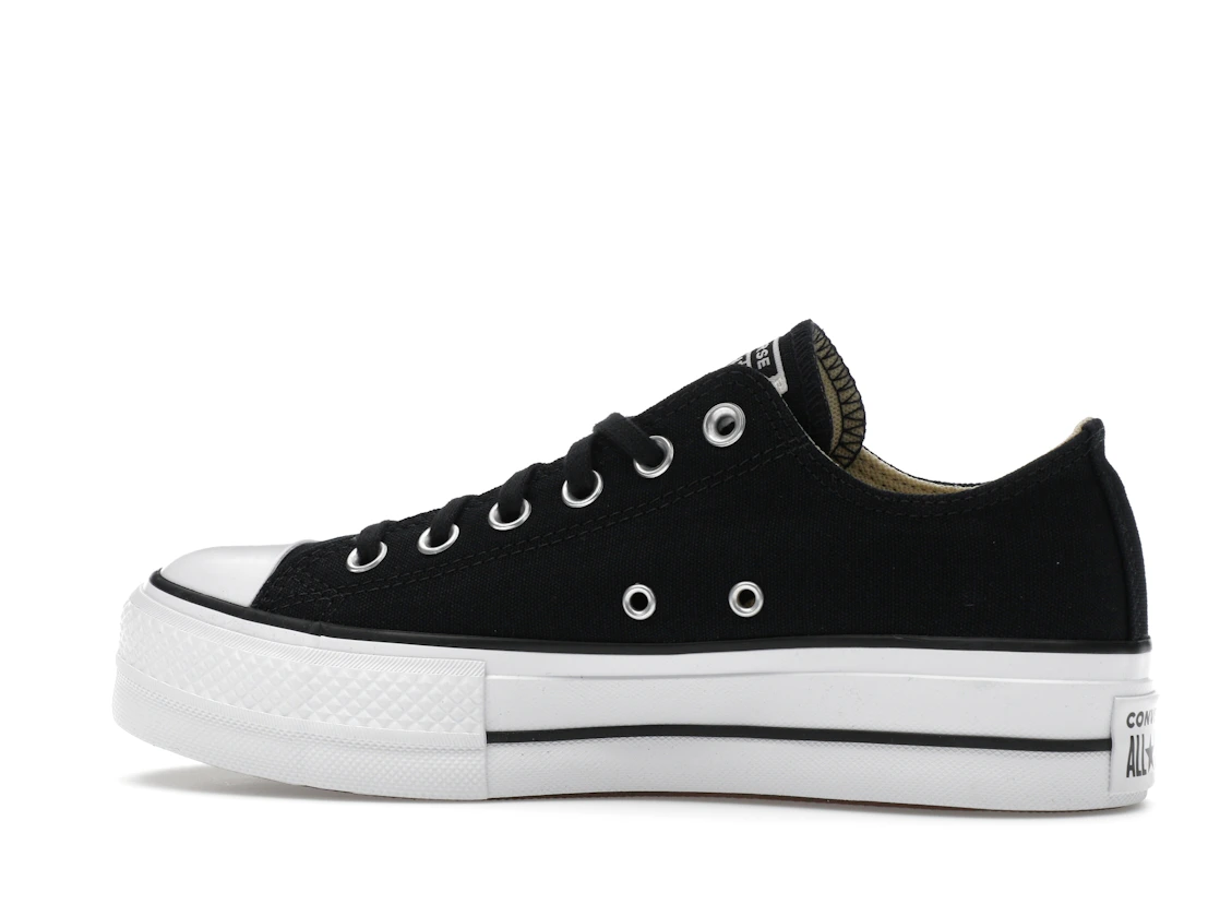 Converse Chuck Taylor All Star Lift Platform Low Black White (Women's)