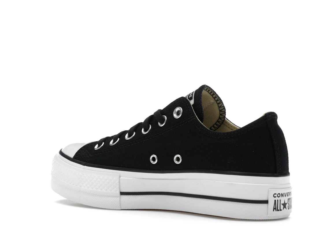 Converse Chuck Taylor All Star Lift Platform Low Black White (Women's)