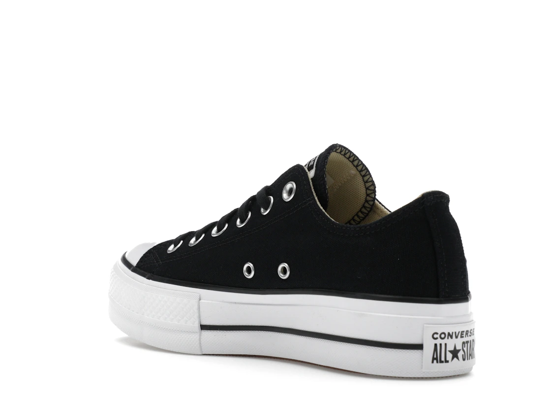 Converse Chuck Taylor All Star Lift Platform Low Black White (Women's)