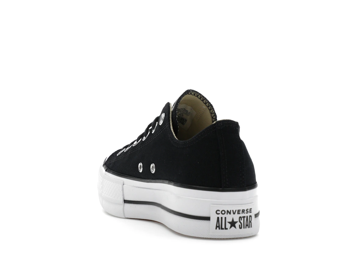 Converse Chuck Taylor All Star Lift Platform Low Black White (Women's)