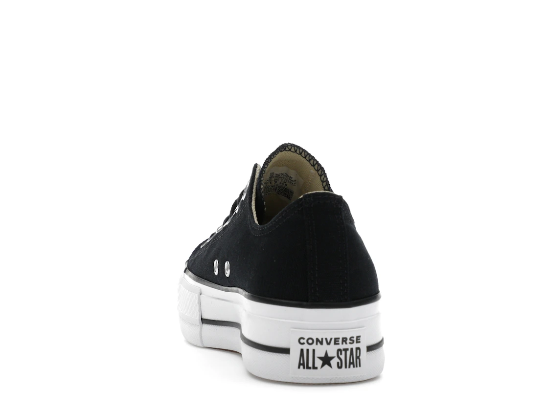 Converse Chuck Taylor All Star Lift Platform Low Black White (Women's)