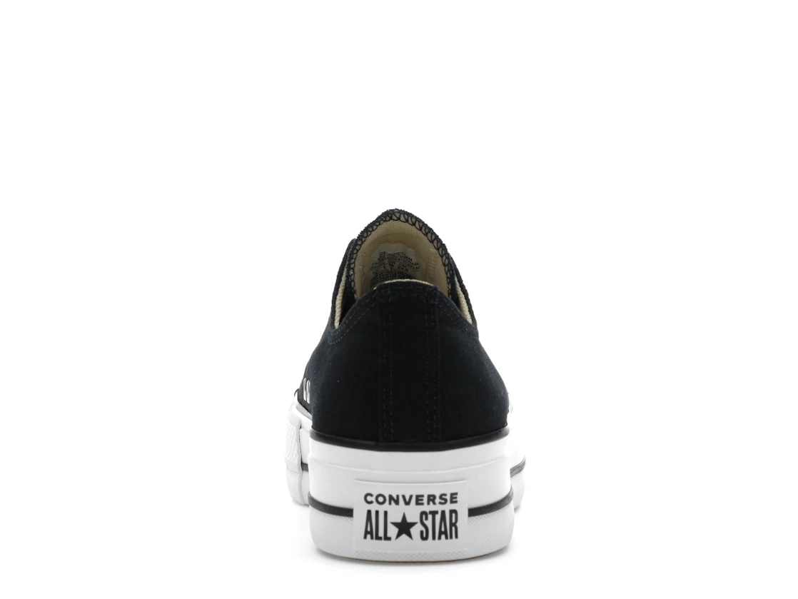 Converse Chuck Taylor All Star Lift Platform Low Black White (Women's)