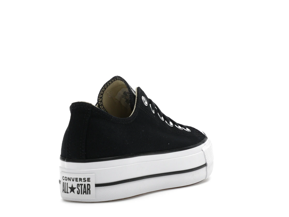 Converse Chuck Taylor All Star Lift Platform Low Black White (Women's)