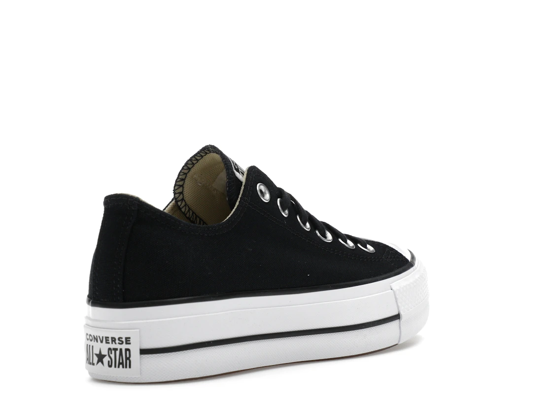 Converse Chuck Taylor All Star Lift Platform Low Black White (Women's)