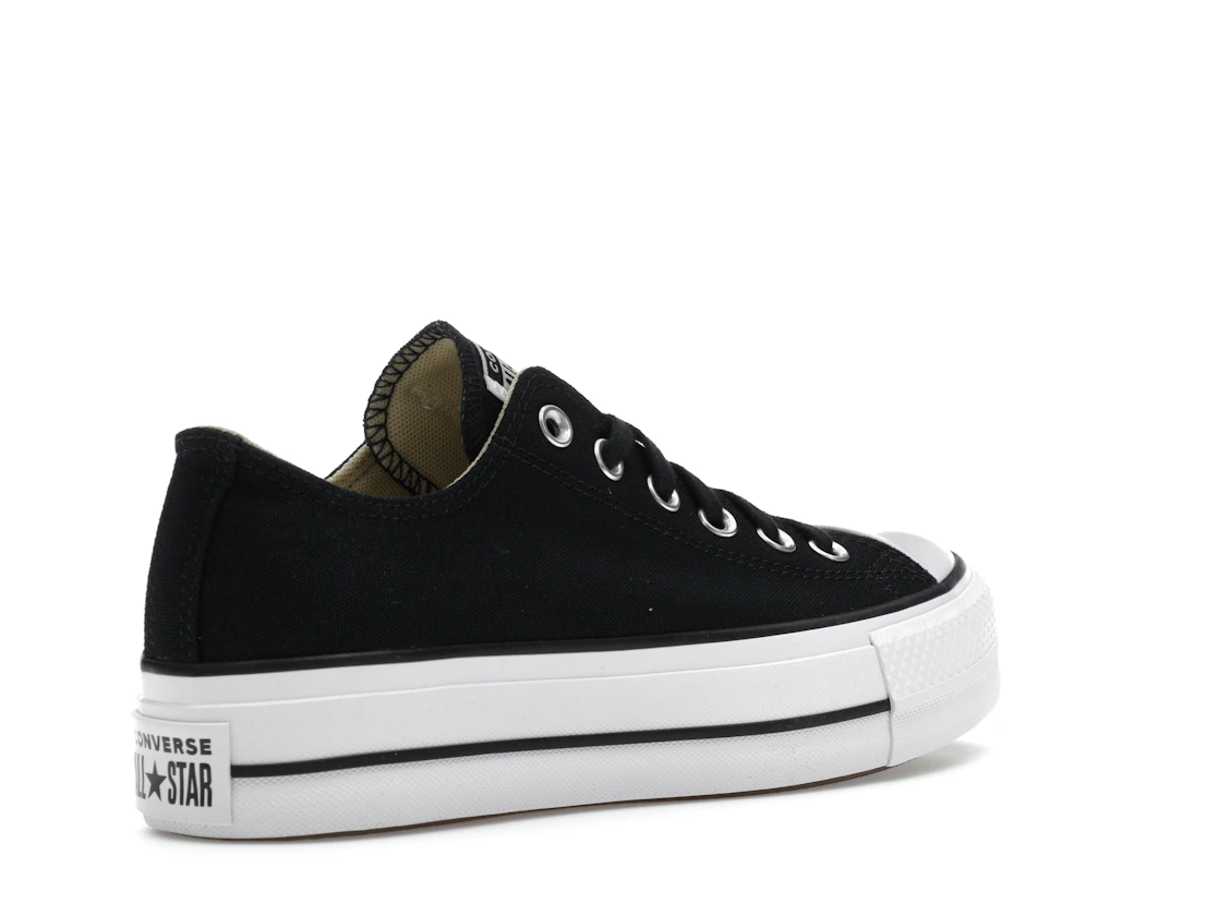 Converse Chuck Taylor All Star Lift Platform Low Black White (Women's)