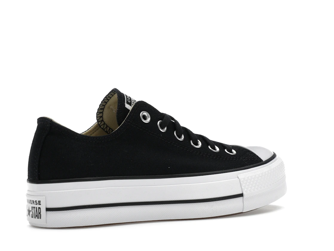 Converse Chuck Taylor All Star Lift Platform Low Black White (Women's)