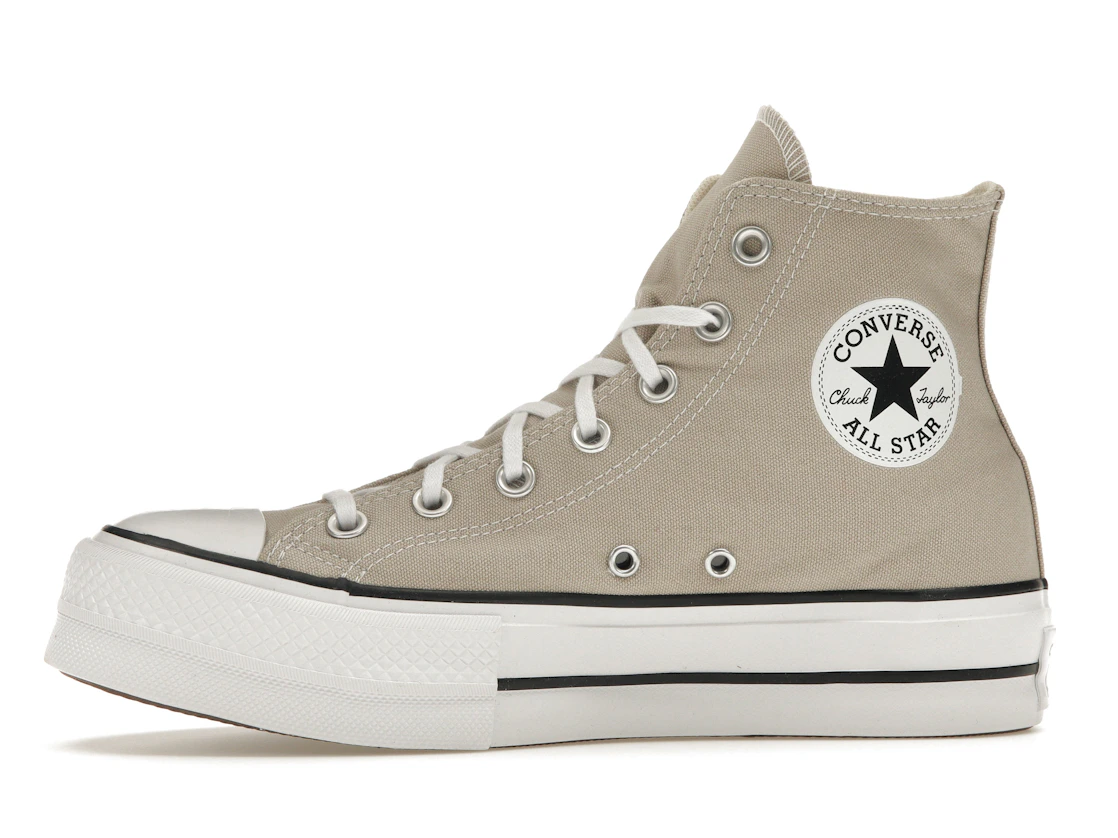 Converse Chuck Taylor All Star Lift Platform Seasonal Color Papyrus Black (Women's)