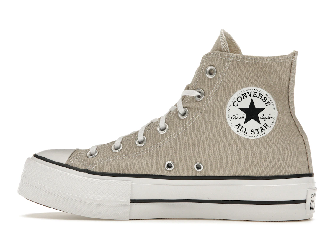 Converse Chuck Taylor All Star Lift Platform Seasonal Color Papyrus Black (Women's)
