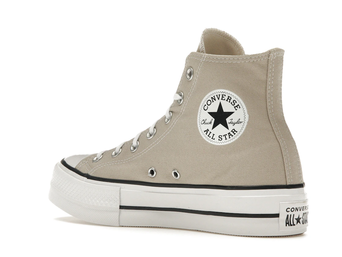 Converse Chuck Taylor All Star Lift Platform Seasonal Color Papyrus Black (Women's)