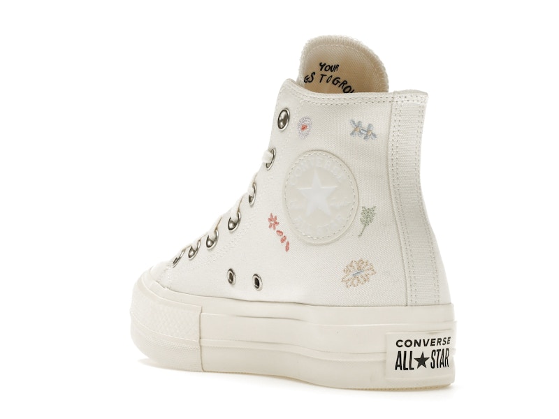 Converse Chuck Taylor All Star Lift Hi Things To Grow Egret