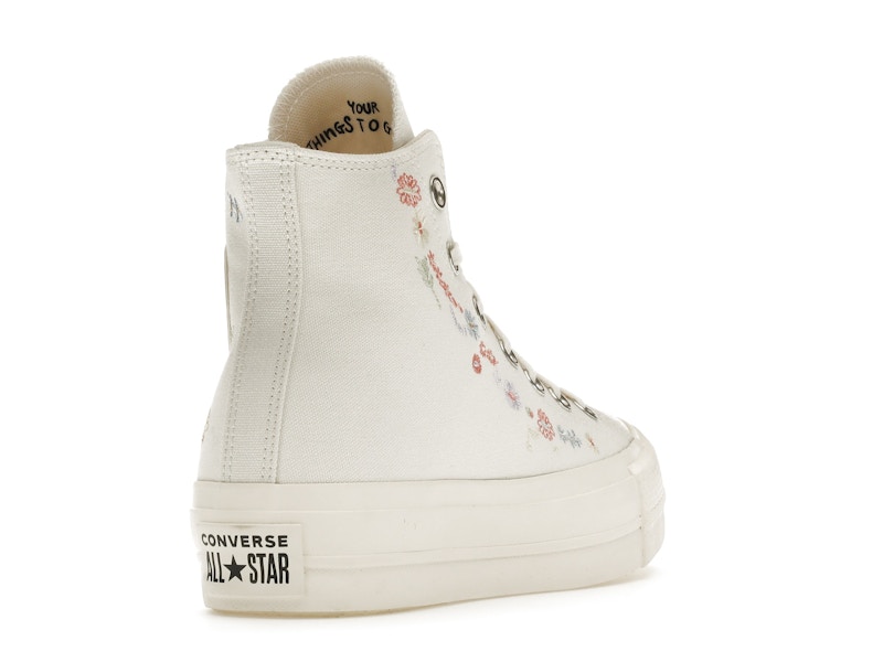 Converse Chuck Taylor All Star Lift Hi Things To Grow Egret