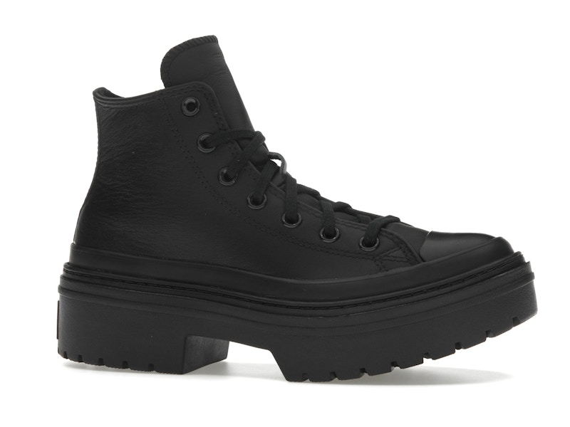Converse Chuck Taylor All Star Lugged Heel Platform Hi Black (Women's)
