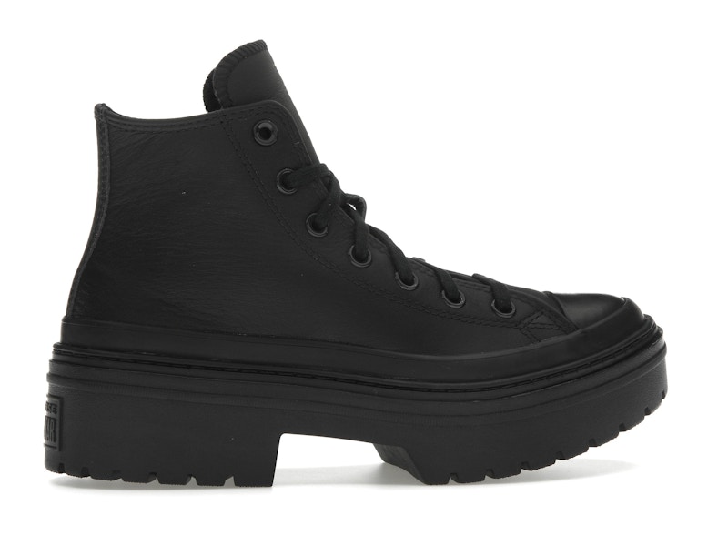 Converse Chuck Taylor All Star Lugged Heel Platform Hi Black (Women's)