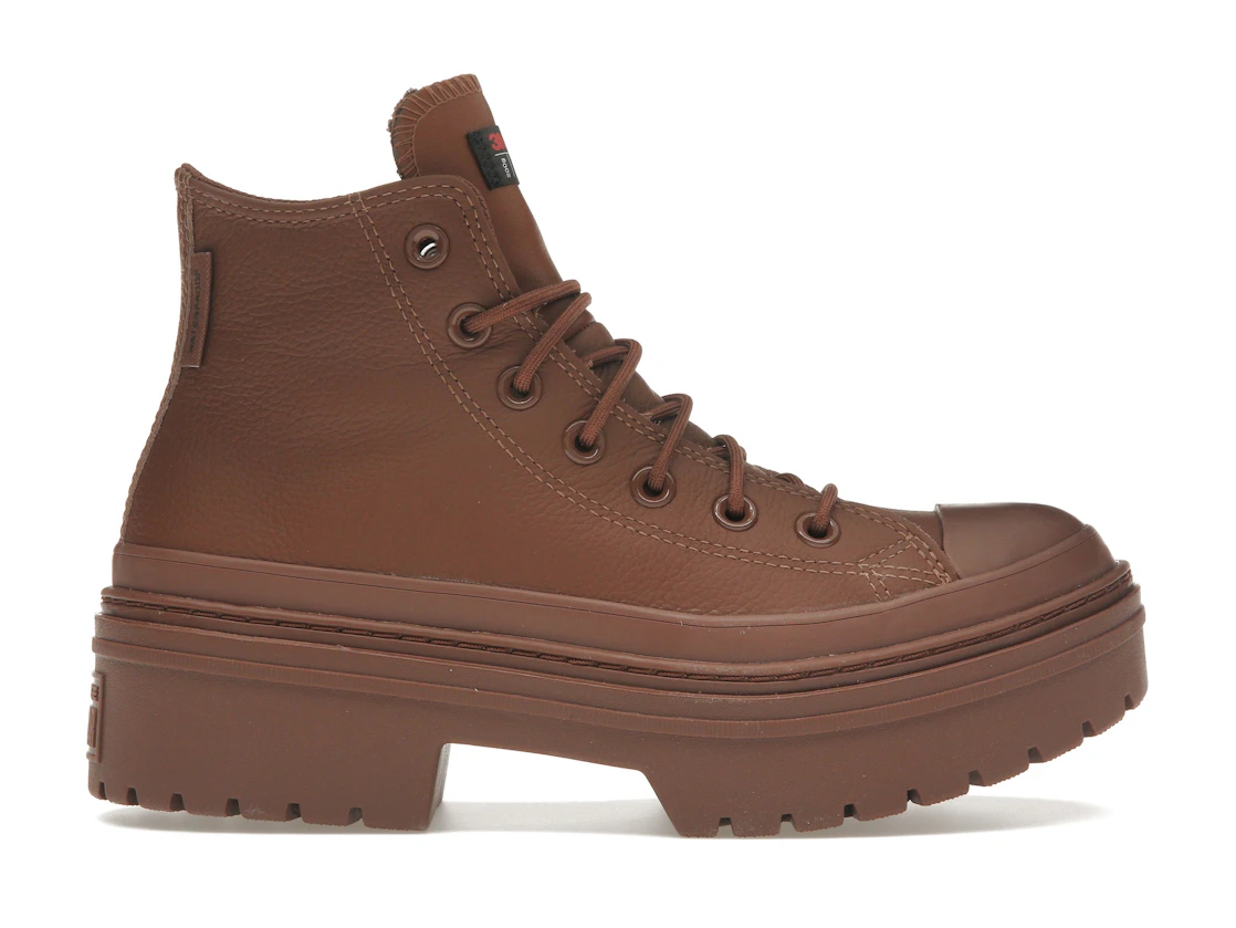 Converse Chuck Taylor All Star Lugged Heel Platform Waterproof Hi Bear Nap Brown (Women's)