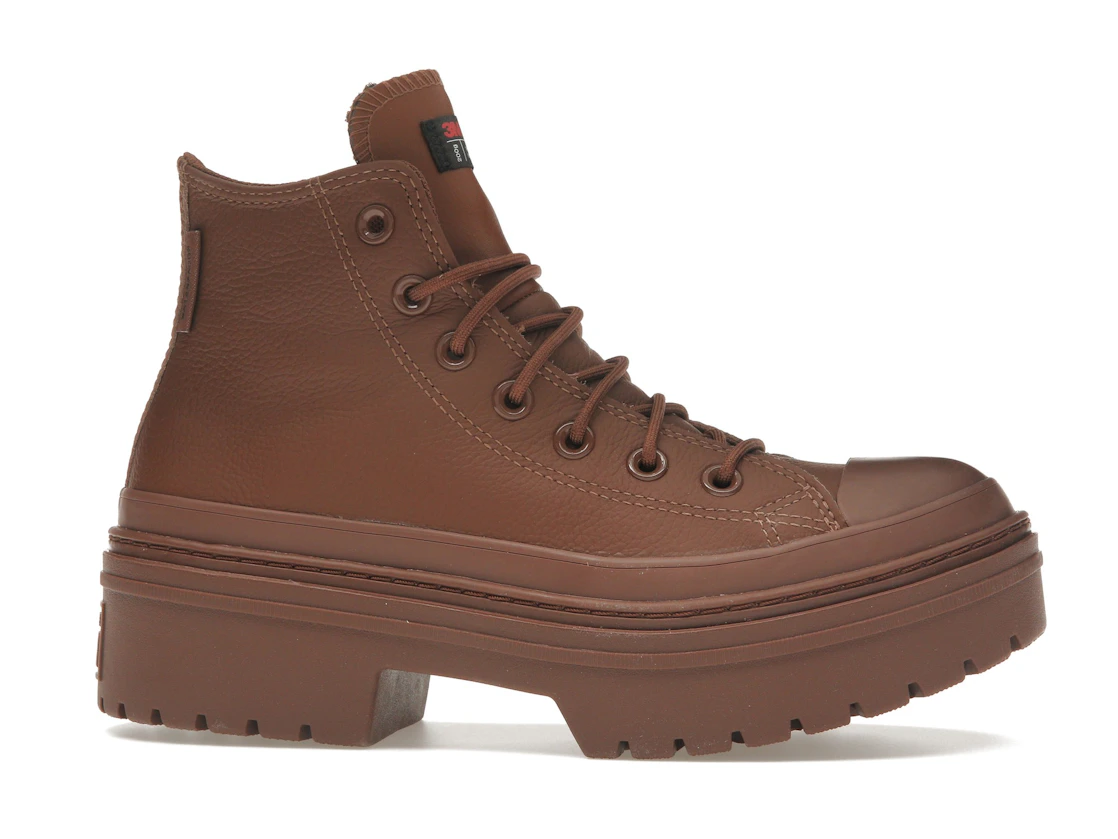 Converse Chuck Taylor All Star Lugged Heel Platform Waterproof Hi Bear Nap Brown (Women's)