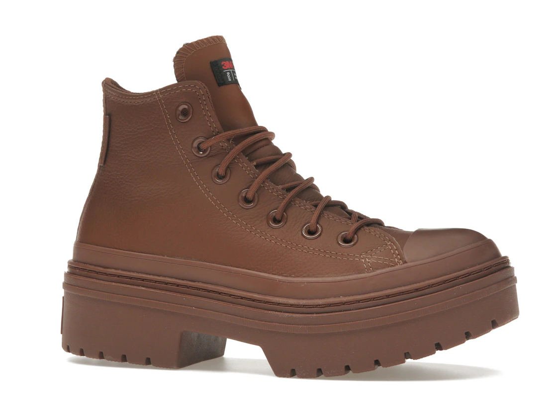 Converse Chuck Taylor All Star Lugged Heel Platform Waterproof Hi Bear Nap Brown (Women's)