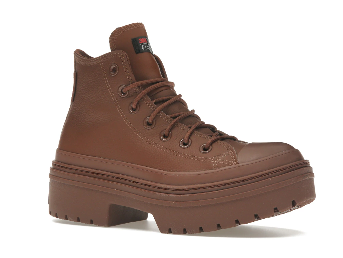 Converse Chuck Taylor All Star Lugged Heel Platform Waterproof Hi Bear Nap Brown (Women's)
