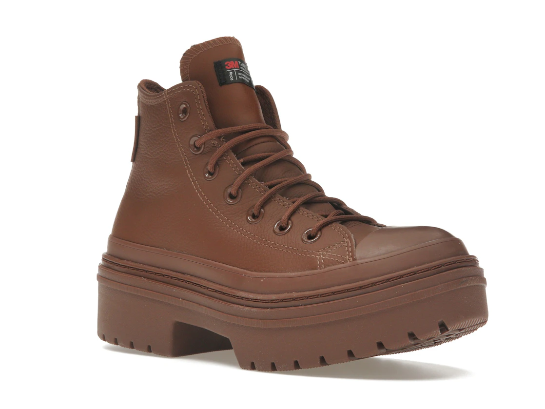 Converse Chuck Taylor All Star Lugged Heel Platform Waterproof Hi Bear Nap Brown (Women's)