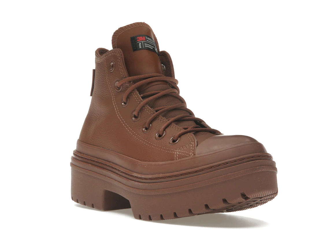 Converse Chuck Taylor All Star Lugged Heel Platform Waterproof Hi Bear Nap Brown (Women's)