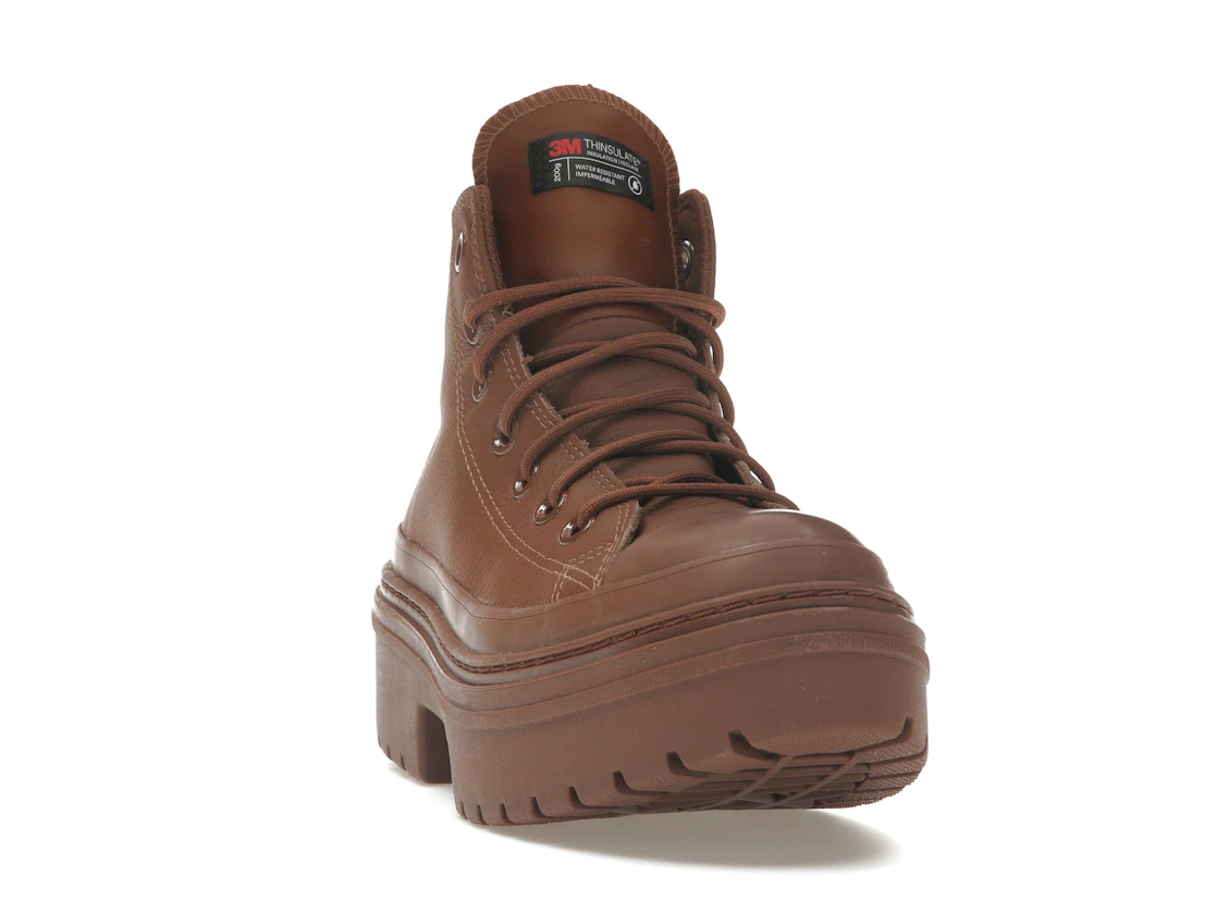 Converse Chuck Taylor All Star Lugged Heel Platform Waterproof Hi Bear Nap Brown (Women's)
