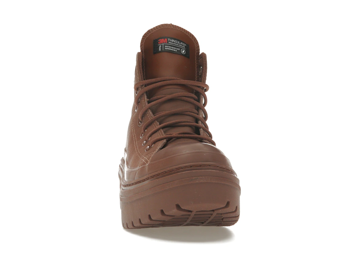 Converse Chuck Taylor All Star Lugged Heel Platform Waterproof Hi Bear Nap Brown (Women's)