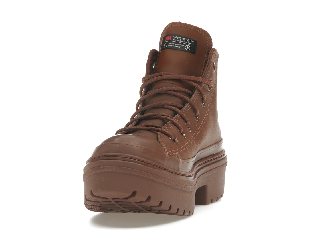 Converse Chuck Taylor All Star Lugged Heel Platform Waterproof Hi Bear Nap Brown (Women's)