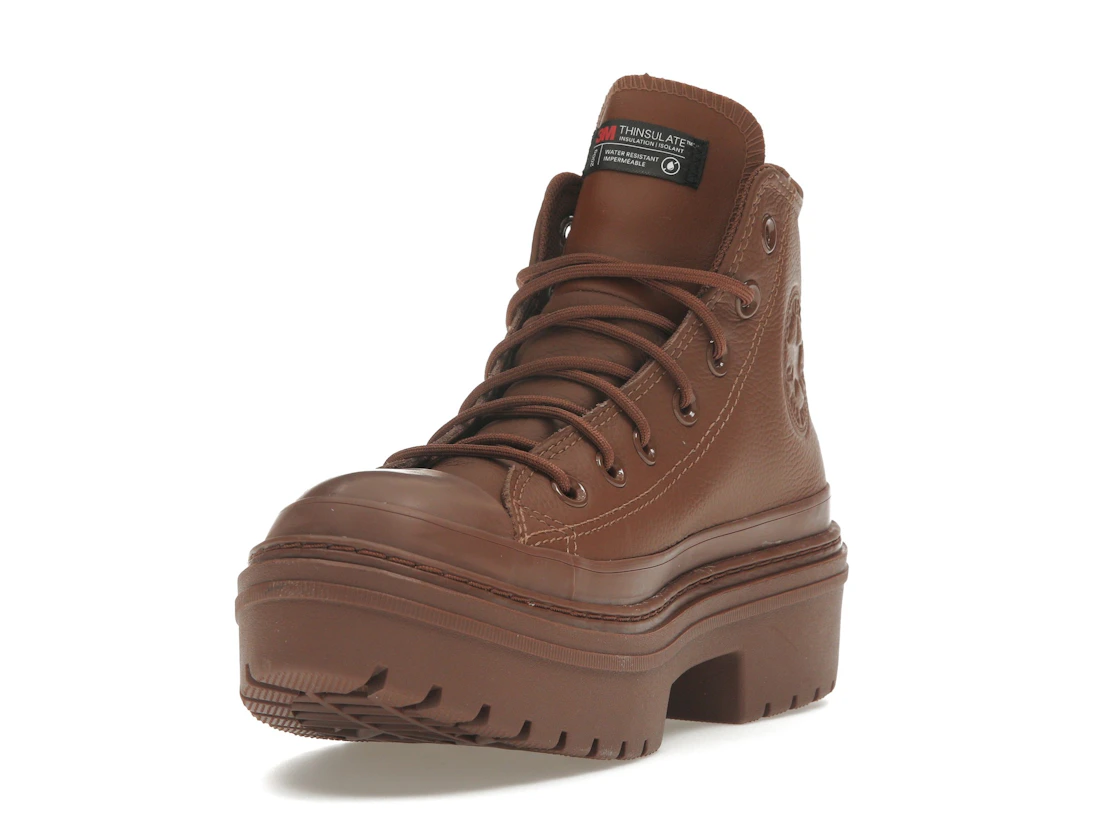 Converse Chuck Taylor All Star Lugged Heel Platform Waterproof Hi Bear Nap Brown (Women's)