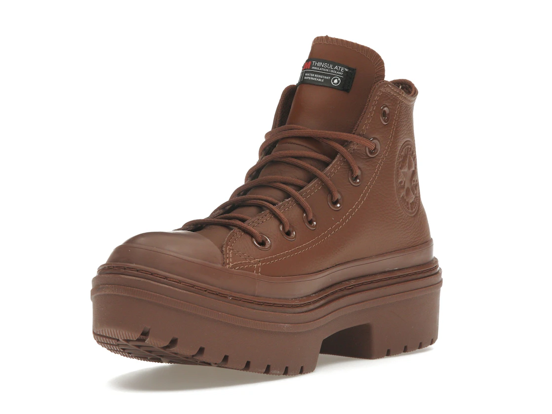 Converse Chuck Taylor All Star Lugged Heel Platform Waterproof Hi Bear Nap Brown (Women's)